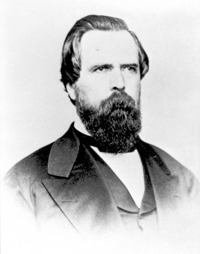Portrait of John Bidwell taken 1860