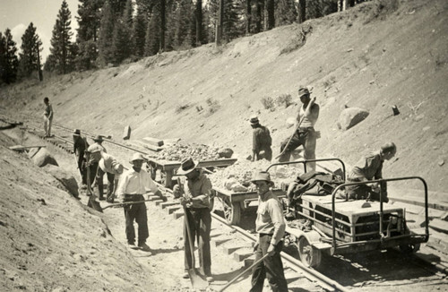 McCloud River Railroad CO. Maintenance Crew