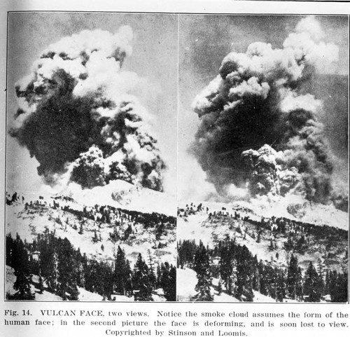 Erruption of Mt. Lassen