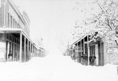 Snow-Covered Miner St