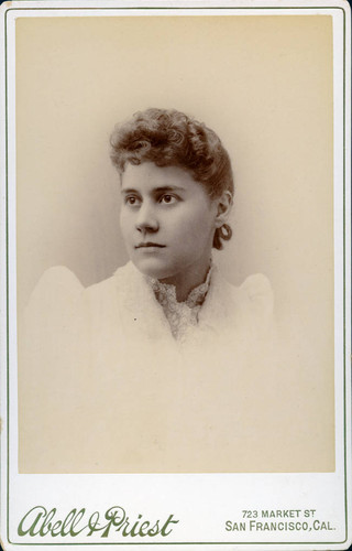 Unknown Woman's Portrait. Front