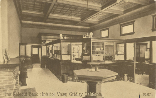 Rideout Bank - Interior