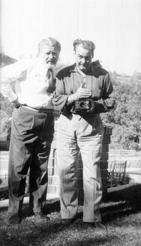 Alan Hale and Harry Cording