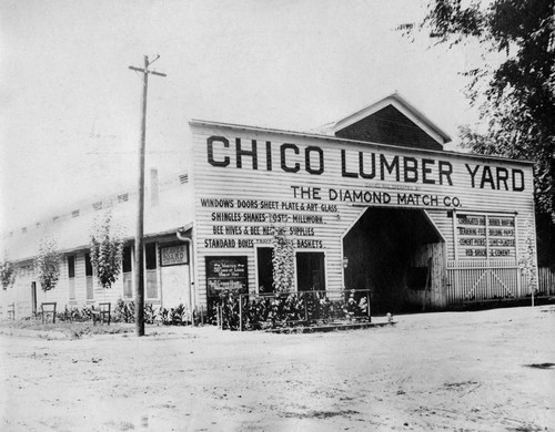 Diamond Match, Chico, Lumberyard