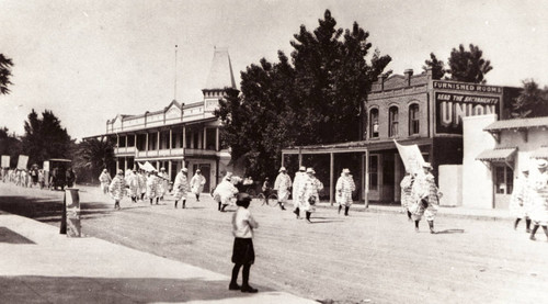 Parade in Red Bluff in May