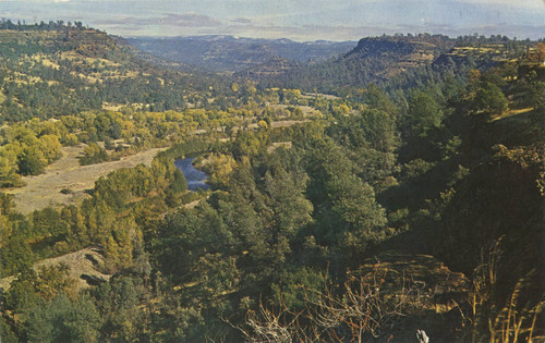 Butte Creek Canyon view