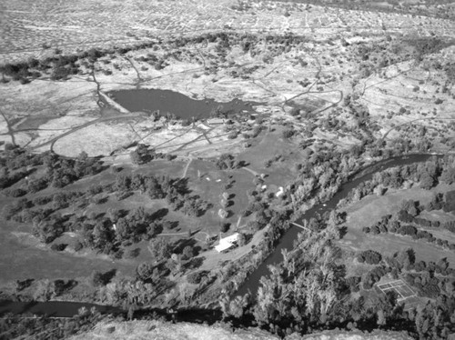 Aerial View of Bidwell Park