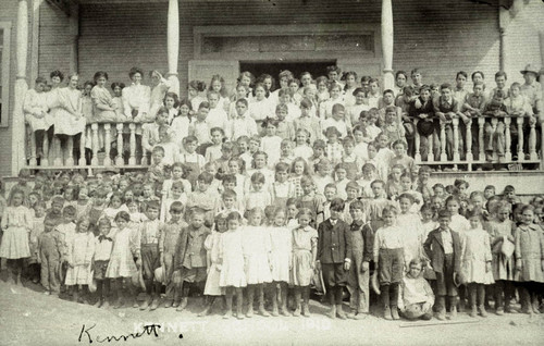 Class Portrait at Kennett, California