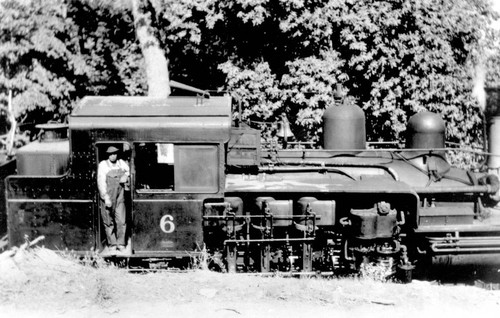 Shay locomotive - Swayne Lumber Company