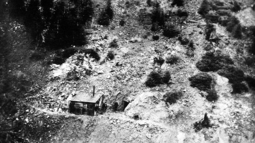 Mining Shack and a Tunnel