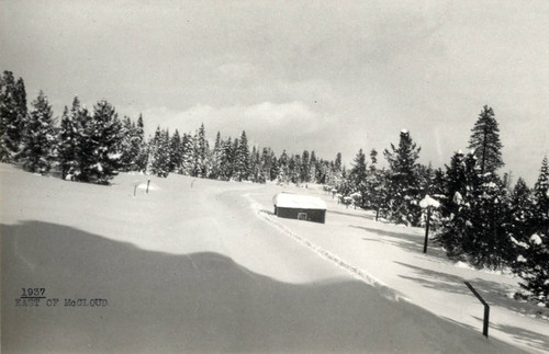 Cabin in Snow