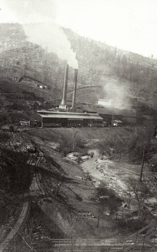 View of the Mammoth Smelter