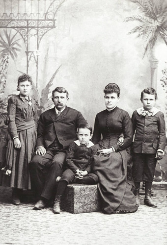 Portrait of John Powell and Family