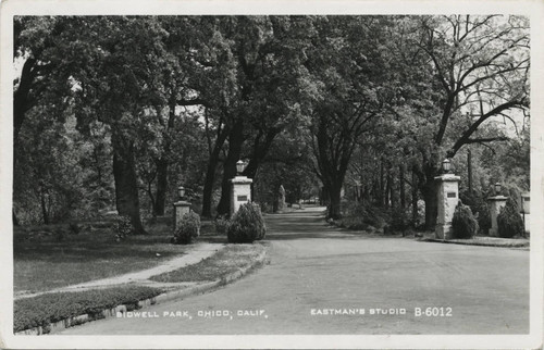 Entrance to Bidwell Park