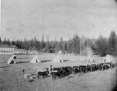 Military Camps at Ft. Klamath