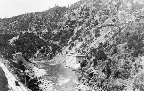 Hydroelectric power plant at Big Bend on the Feather River