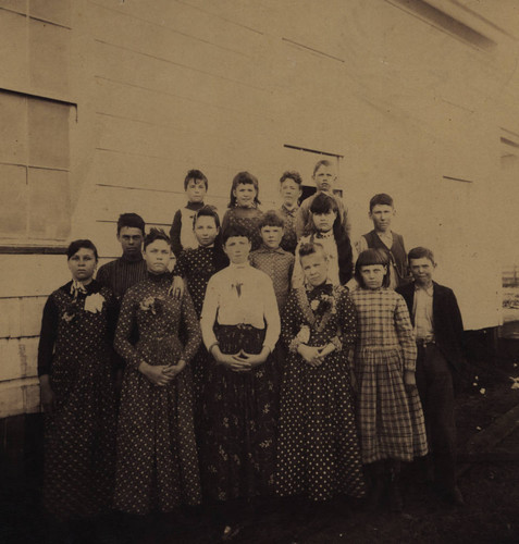 Unidentified School Children