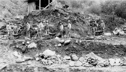 Mining at Forbestown