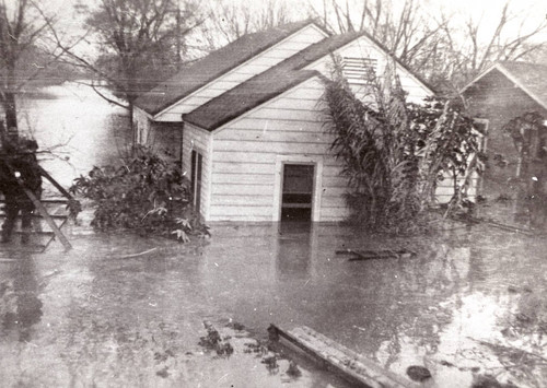 Ruth Wells Caldwell Home in Flood