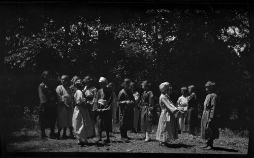 Children Folk Dancing