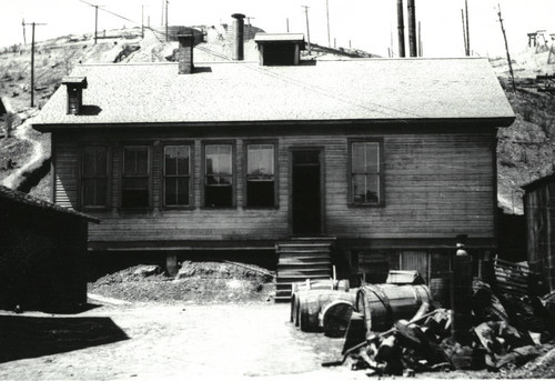 Front View of Office at Mammoth Mine