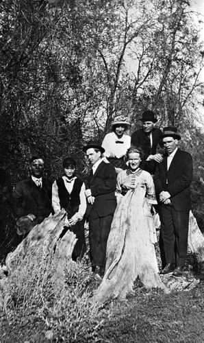 Church Group Camping Portrait