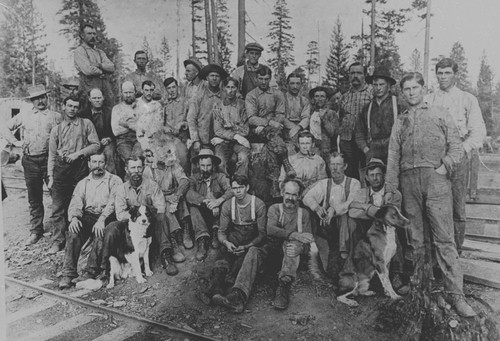 Lyonsville Loggers Portrait