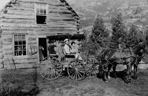 Log Cabin at Empire Mine