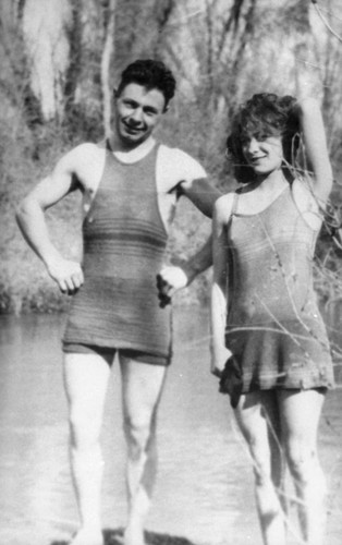 Harry Franklin Zink in Swimsuit