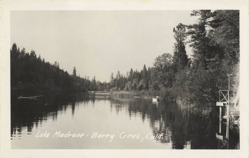 Lake Madrone In Berry Creek