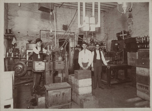 Interior Belding Soda Works