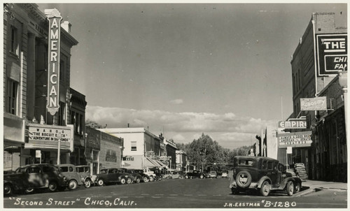 Second Street, Chico, Calif