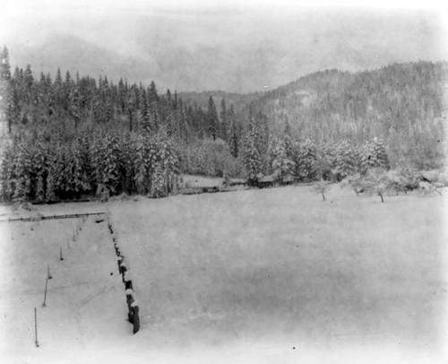 Snow Scene Near South End Roche Street