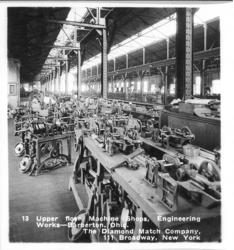 Upper Floor Machine Shops