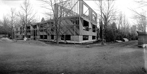 Chico State Normal School Training School under construction