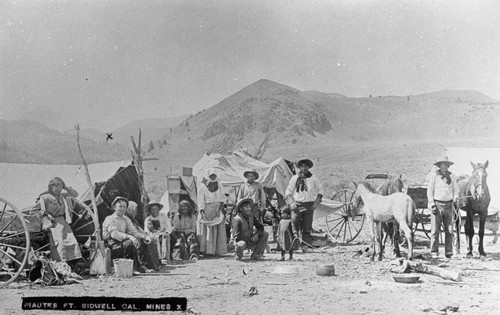 Paiutes in Fort Bidwell