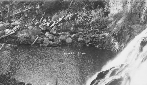 Overlooking Fowler Falls--Sisson, Calif