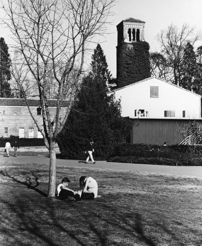 West Side View of Trinity Hall