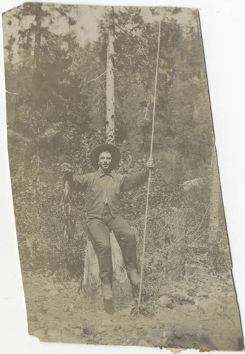 Fisherman at Butte Meadows