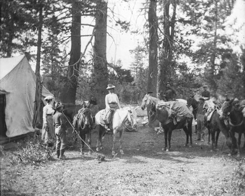 Camping at Gold Lake