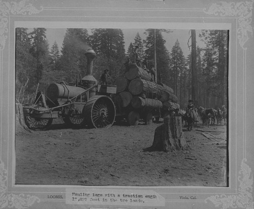 Holt Co. traction engine