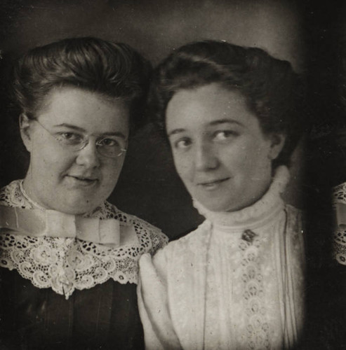 Mildred and Winifred White