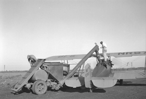 Loading the plane