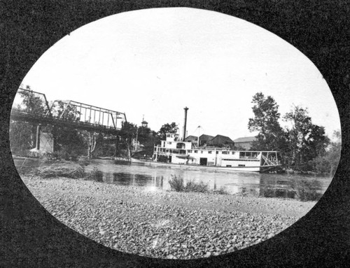 Steamer at Landing - Red Bluff