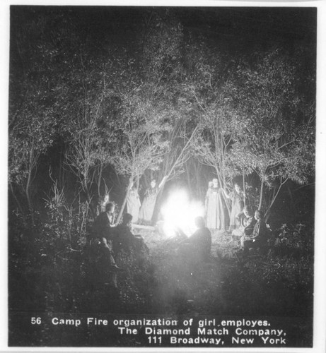 Women Employees Camp Fire