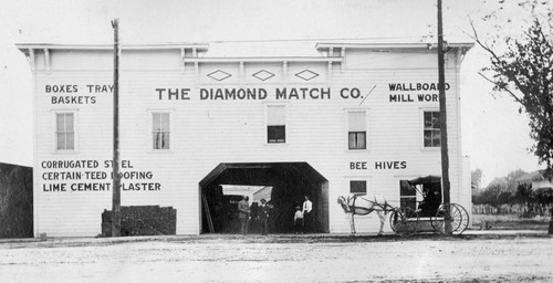 Diamond Match, Yuba City, Lumberyard