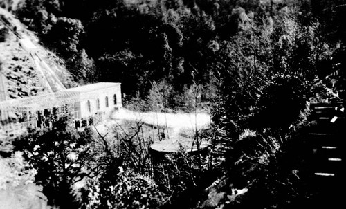 Hydroelectric plant on Bucks Creek