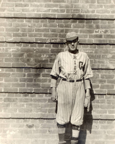 Chico State Normal School Baseball Player