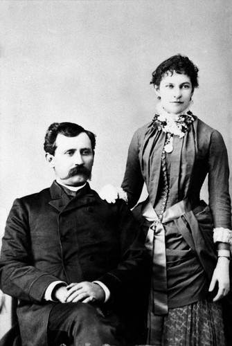 Unidentified man and woman