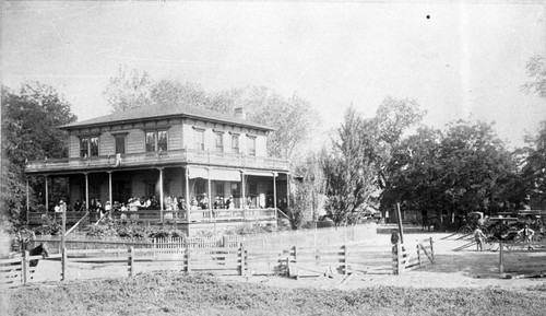 Christian Schmidt home on the site of Sutter's Hock Farm. Built 1875 - 1879